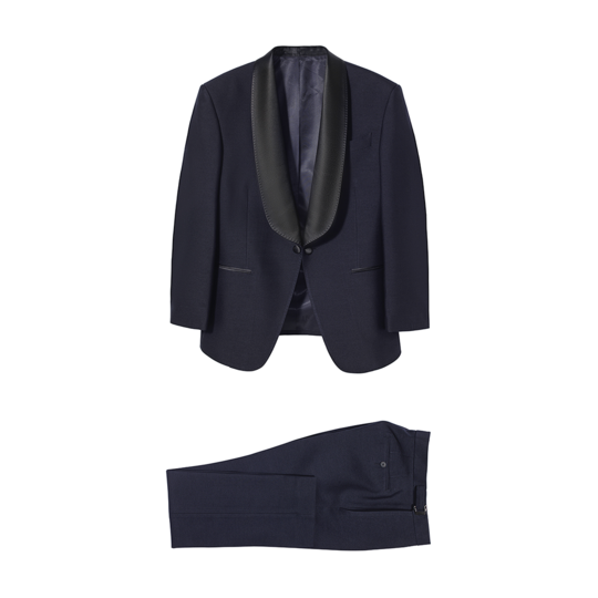 SERGE(WoolSilk Navy)