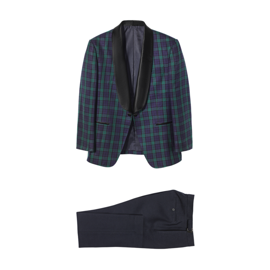 SERGE(Tartan BW)