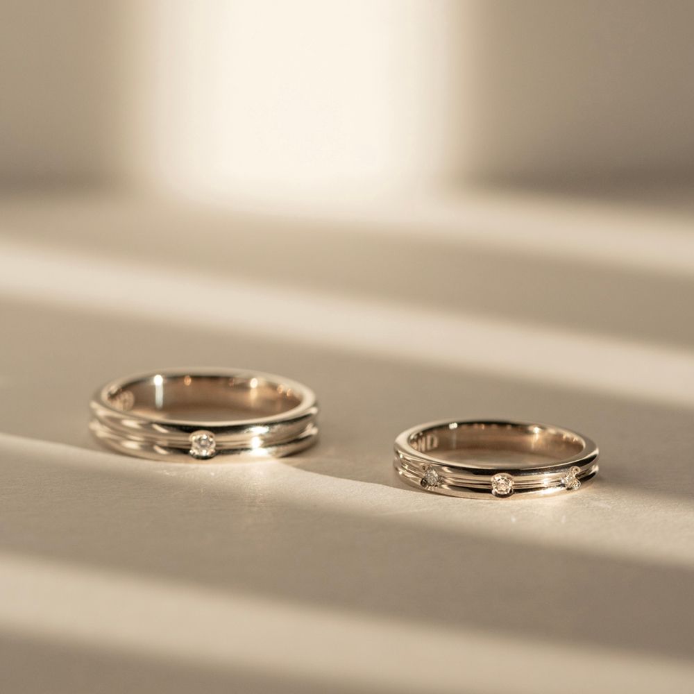 Timeless line ring